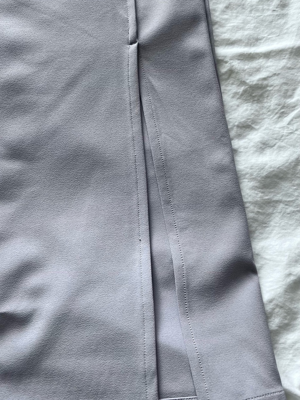 Athleta Lavender Drawstring Midi Skirt with Side Slit - Picture 5 of 5
